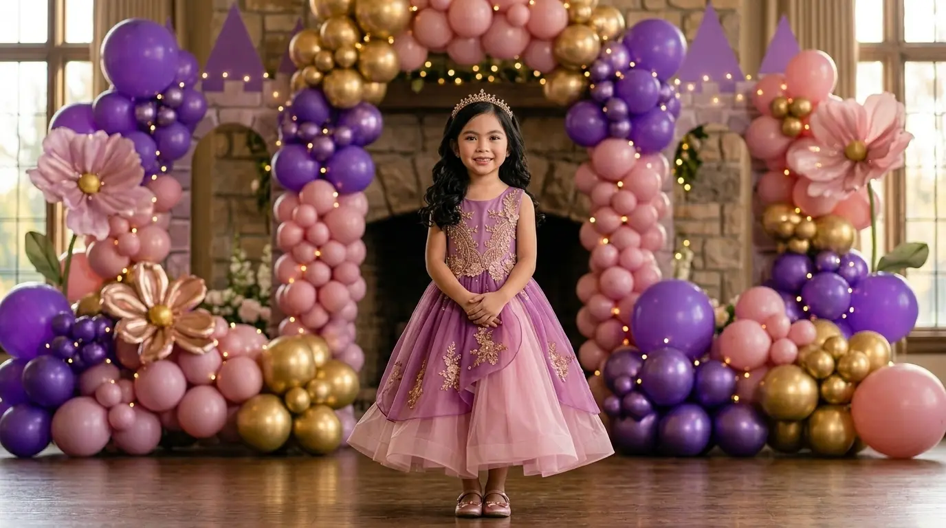 Sofia's Birthday Bash — website theme preview