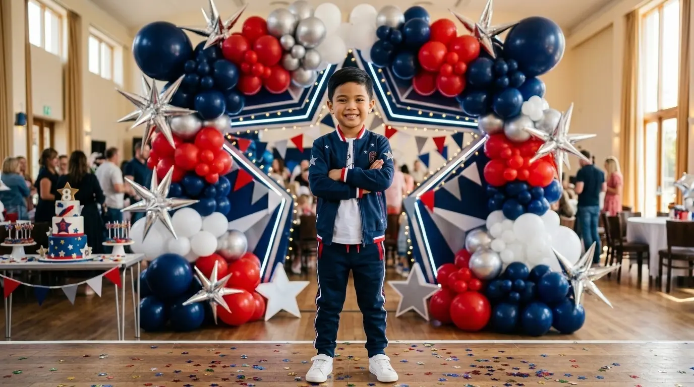 Noah's Birthday Bash — website theme preview