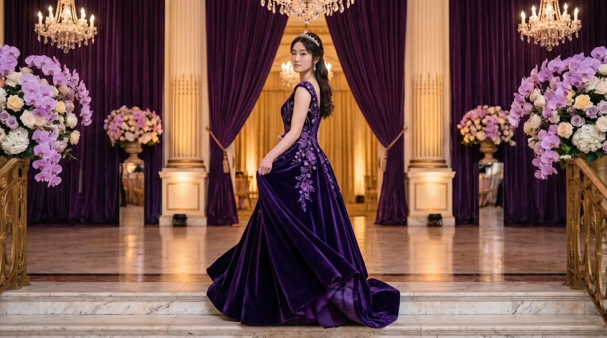 Daniela's 18th Birthday — website theme preview