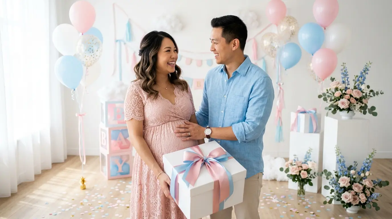The Santos Family's Gender Reveal — website theme preview